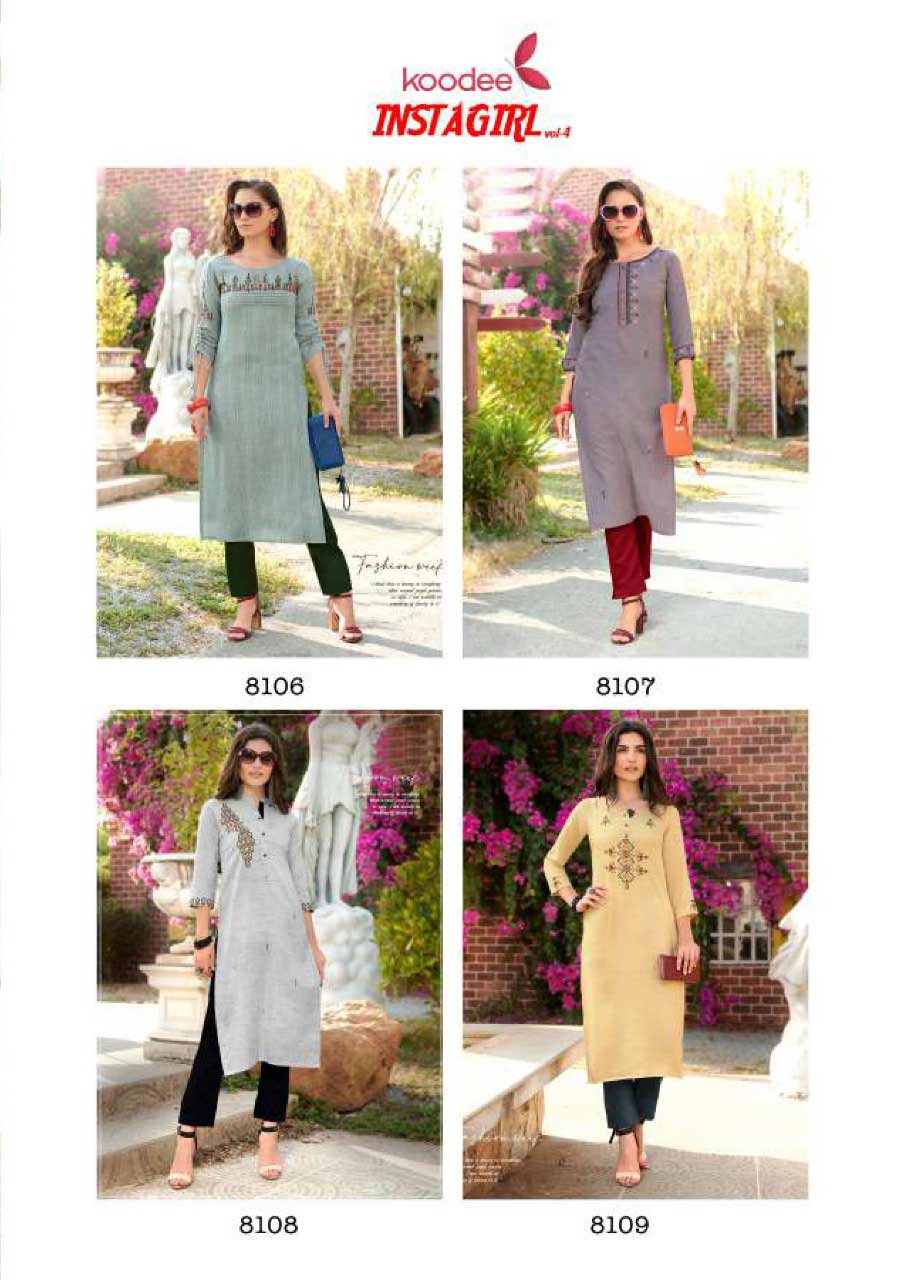Instagirl Vol-4 Wholesale Pant Kurti Catalog Instagirl Vol-4 Wholesale Pant Kurti Catalog